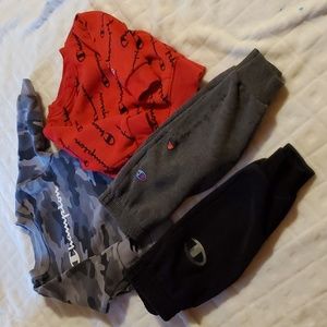 Champion sweatshirt and pants size 12m